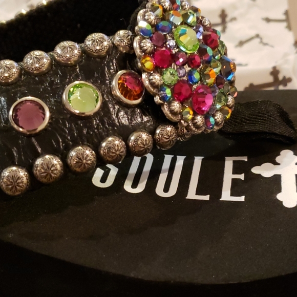 Gypsy Soule Swarovski crystal sandals 7 - Picture 3 of 5